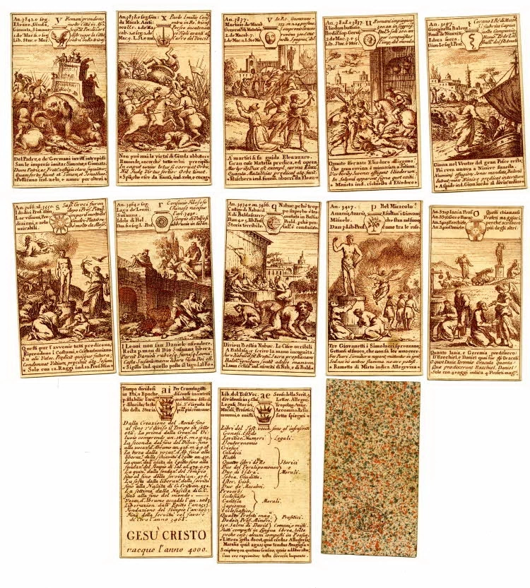 Carte da gioco dell'Antico Testamento